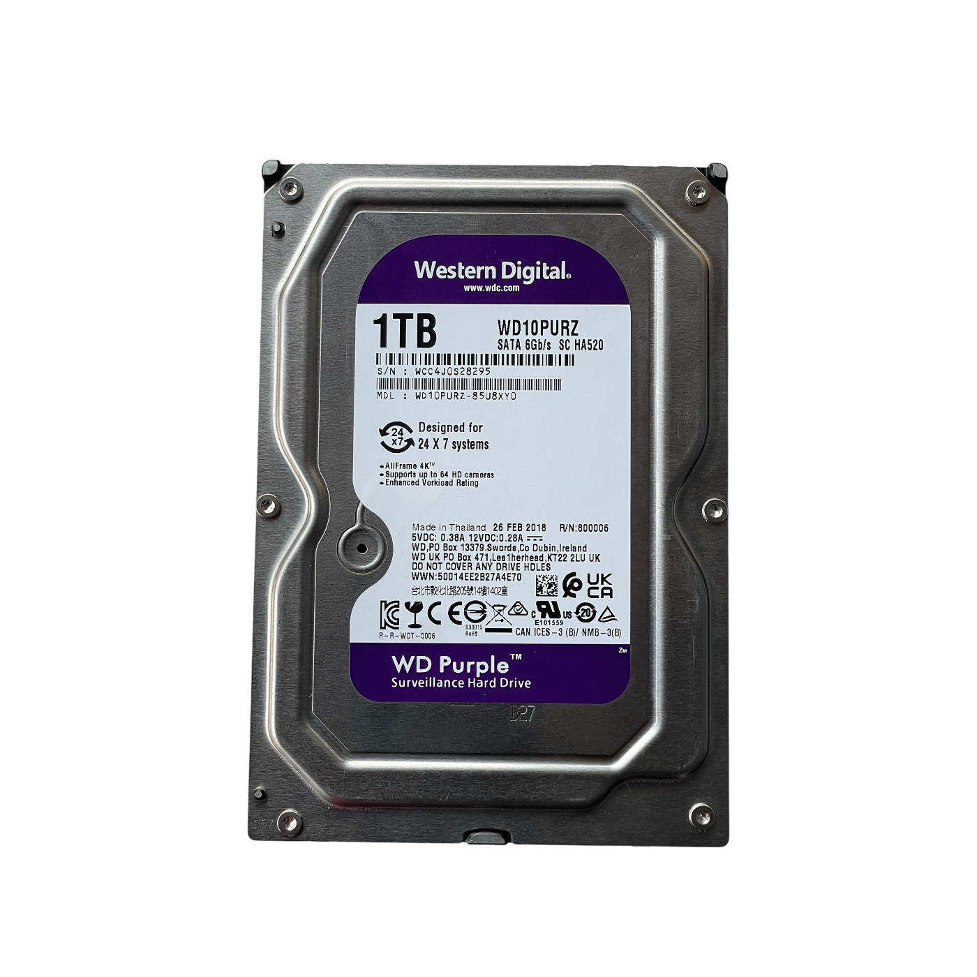WD Surveillance Hard Drive